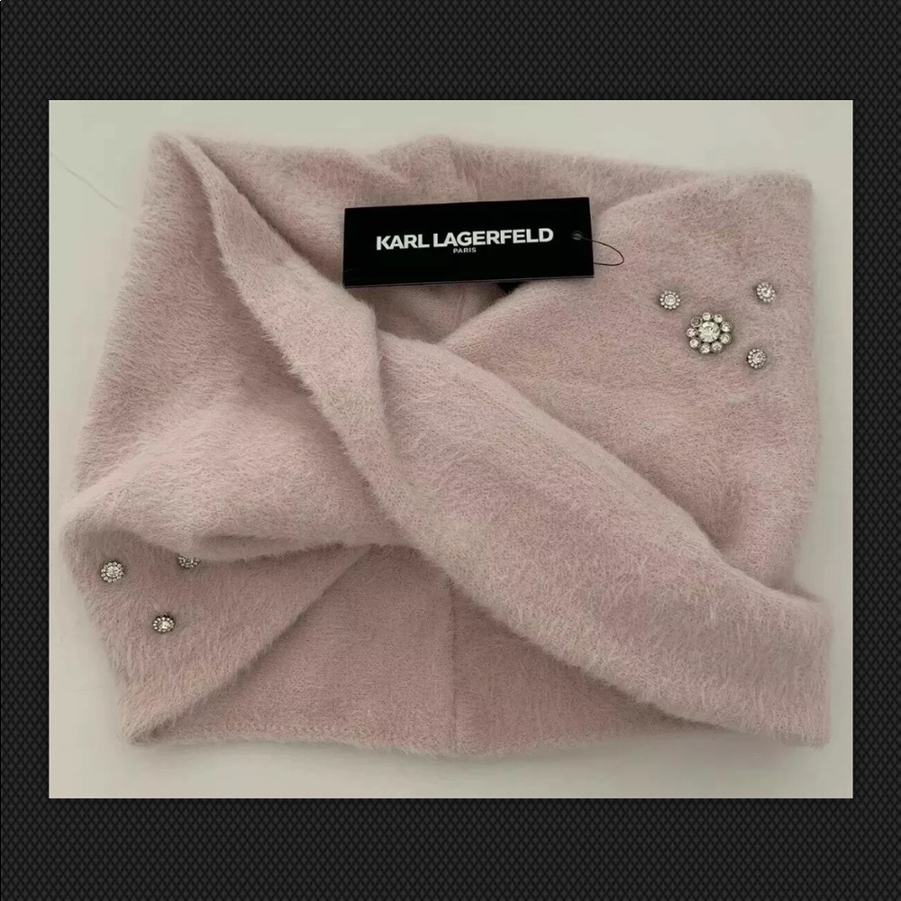 Karl Lagerfeld Womens Paris Infinity Scarf NWT